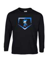 Westside HS Softball Plate - Cotton Longsleeve