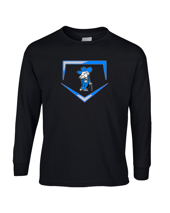Westside HS Softball Plate - Cotton Longsleeve