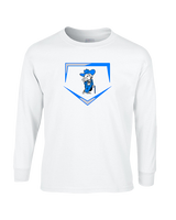 Westside HS Softball Plate - Cotton Longsleeve