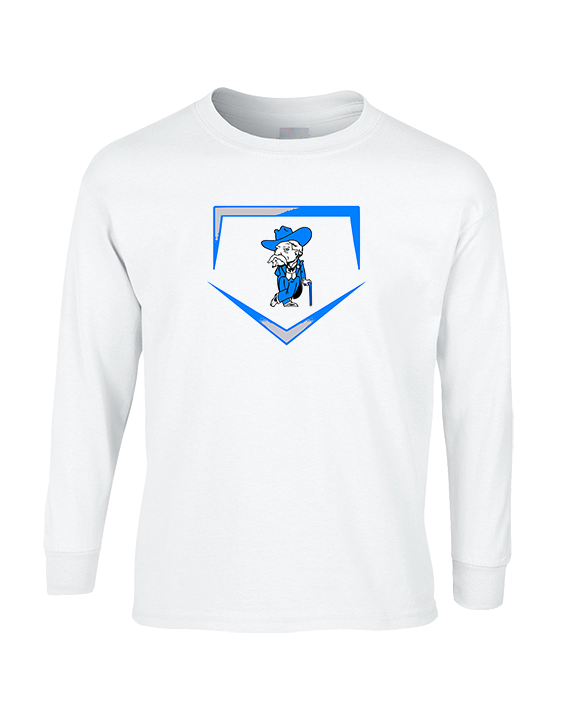 Westside HS Softball Plate - Cotton Longsleeve