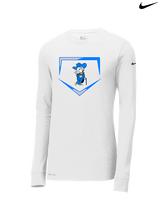 Westside HS Softball Plate - Mens Nike Longsleeve