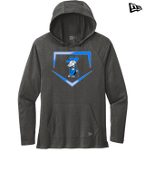 Westside HS Softball Plate - New Era Tri-Blend Hoodie