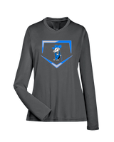 Westside HS Softball Plate - Womens Performance Longsleeve