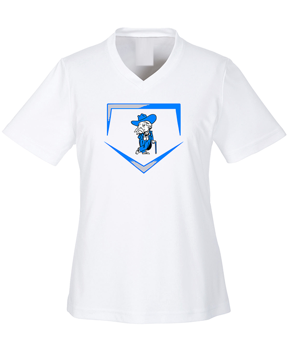 Westside HS Softball Plate - Womens Performance Shirt