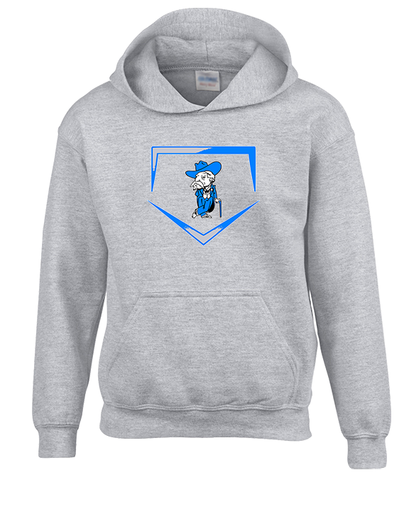 Westside HS Softball Plate - Youth Hoodie