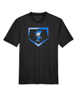 Westside HS Softball Plate - Youth Performance Shirt