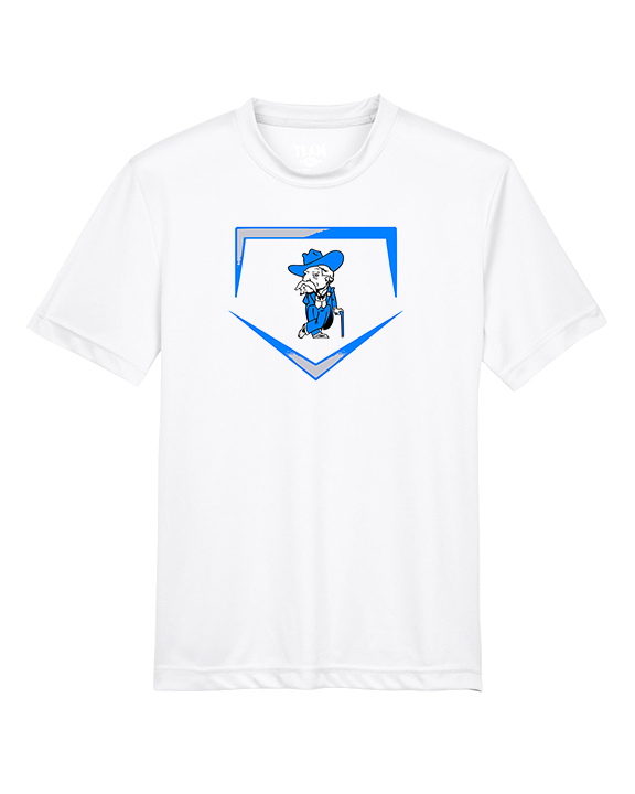 Westside HS Softball Plate - Youth Performance Shirt