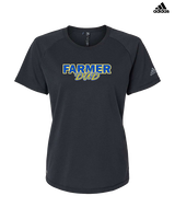 Wheat Ridge HS Football Dad - Womens Adidas Performance Shirt