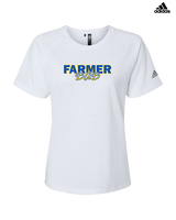 Wheat Ridge HS Football Dad - Womens Adidas Performance Shirt