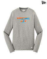Where2Next Hoops Basketball Cut - New Era Performance Long Sleeve
