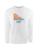 Where2Next Hoops Basketball Eat Sleep - Crewneck Sweatshirt