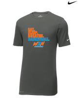 Where2Next Hoops Basketball Eat Sleep - Mens Nike Cotton Poly Tee