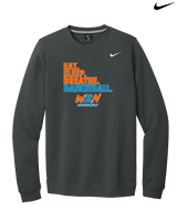 Where2Next Hoops Basketball Eat Sleep - Mens Nike Crewneck