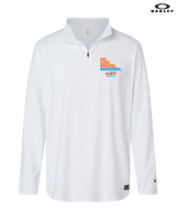 Where2Next Hoops Basketball Eat Sleep - Mens Oakley Quarter Zip