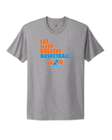 Where2Next Hoops Basketball Eat Sleep - Mens Select Cotton T-Shirt