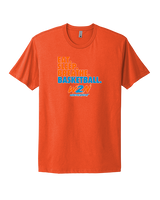 Where2Next Hoops Basketball Eat Sleep - Mens Select Cotton T-Shirt