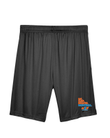 Where2Next Hoops Basketball Eat Sleep - Mens Training Shorts with Pockets