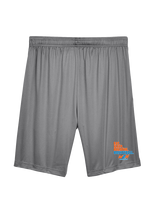 Where2Next Hoops Basketball Eat Sleep - Mens Training Shorts with Pockets