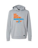 Where2Next Hoops Basketball Eat Sleep - Oakley Performance Hoodie