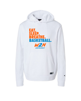 Where2Next Hoops Basketball Eat Sleep - Oakley Performance Hoodie