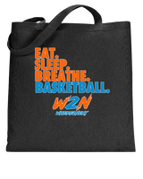 Where2Next Hoops Basketball Eat Sleep - Tote