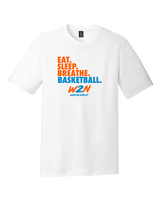 Where2Next Hoops Basketball Eat Sleep - Tri-Blend Shirt