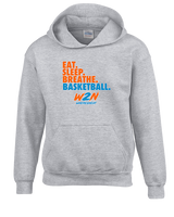 Where2Next Hoops Basketball Eat Sleep - Unisex Hoodie