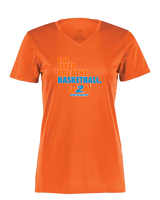 Where2Next Hoops Basketball Eat Sleep - Womens Performance Shirt