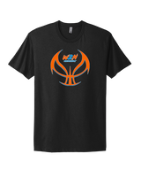 Where2Next Hoops Basketball Full Ball - Mens Select Cotton T-Shirt