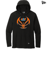 Where2Next Hoops Basketball Full Ball - New Era Tri-Blend Hoodie