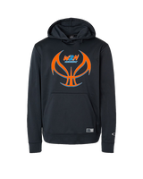 Where2Next Hoops Basketball Full Ball - Oakley Performance Hoodie