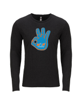 Where2Next Hoops Basketball Shooter - Tri-Blend Long Sleeve