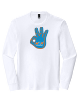 Where2Next Hoops Basketball Shooter - Tri-Blend Long Sleeve