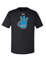 Where2Next Hoops Basketball Shooter - Under Armour Mens Team Tech T-Shirt