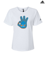 Where2Next Hoops Basketball Shooter - Womens Adidas Performance Shirt