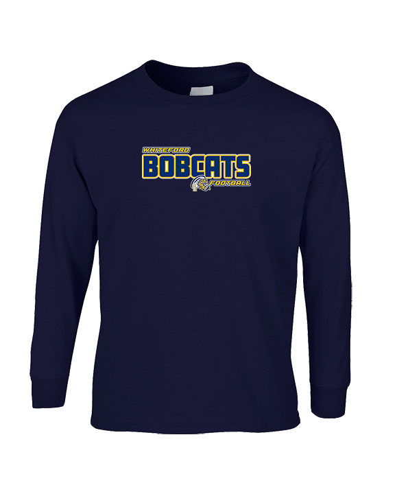 Whiteford HS Football Bold - Cotton Longsleeve