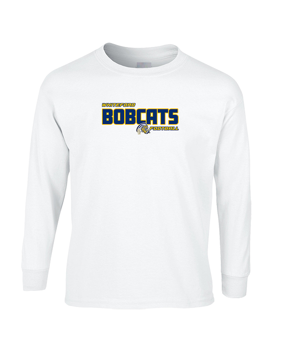 Whiteford HS Football Bold - Cotton Longsleeve
