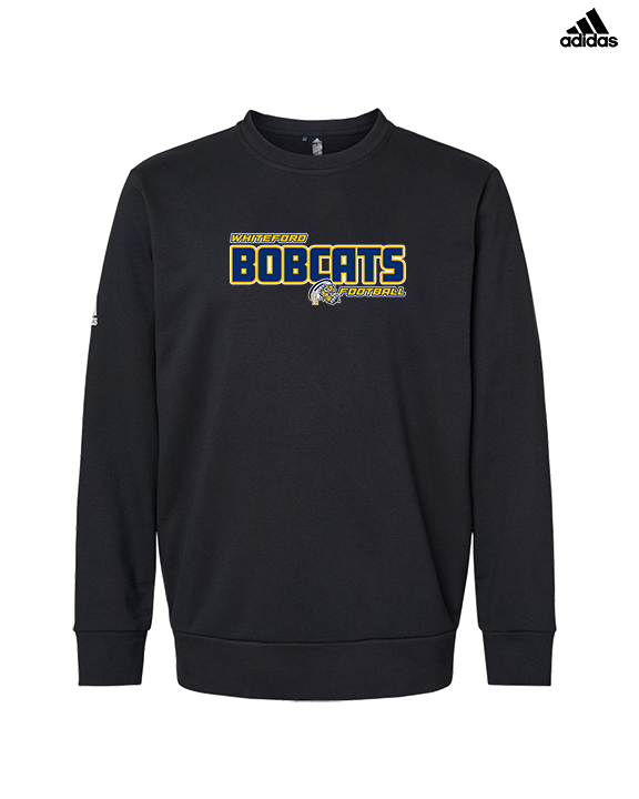 Whiteford HS Football Bold - Mens Adidas Crewneck