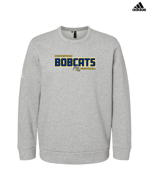 Whiteford HS Football Bold - Mens Adidas Crewneck