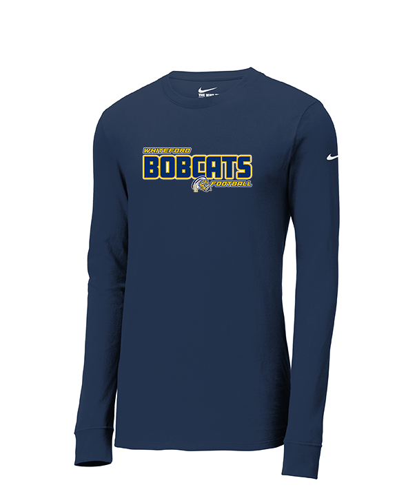 Whiteford HS Football Bold - Mens Nike Longsleeve