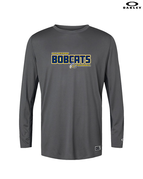 Whiteford HS Football Bold - Mens Oakley Longsleeve