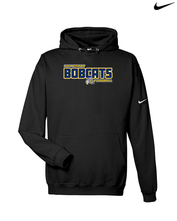Whiteford HS Football Bold - Nike Club Fleece Hoodie