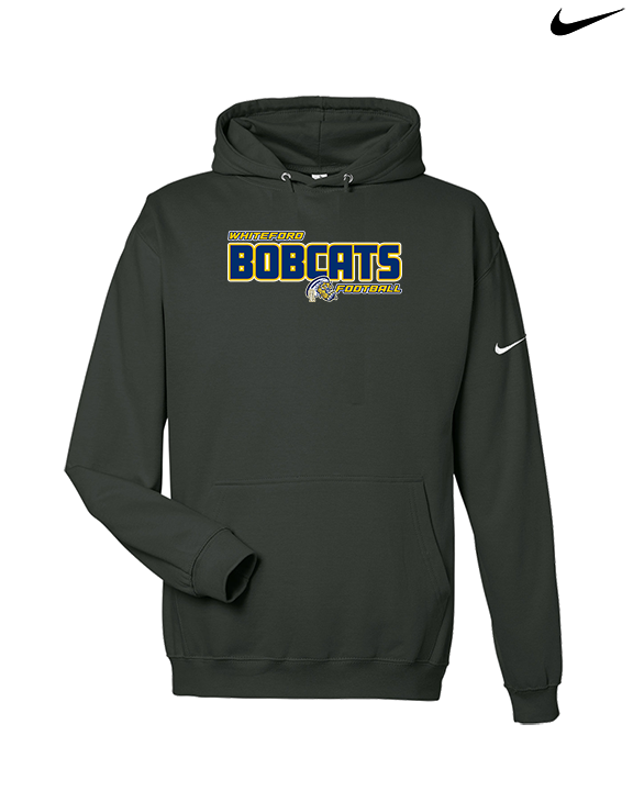Whiteford HS Football Bold - Nike Club Fleece Hoodie