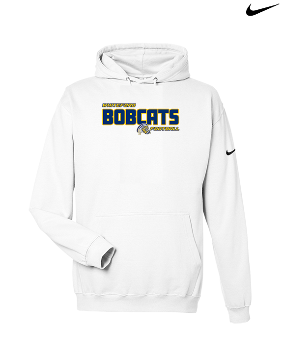 Whiteford HS Football Bold - Nike Club Fleece Hoodie