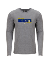 Whiteford HS Football Bold - Tri-Blend Long Sleeve
