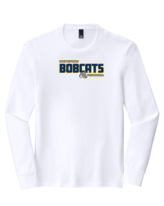 Whiteford HS Football Bold - Tri-Blend Long Sleeve