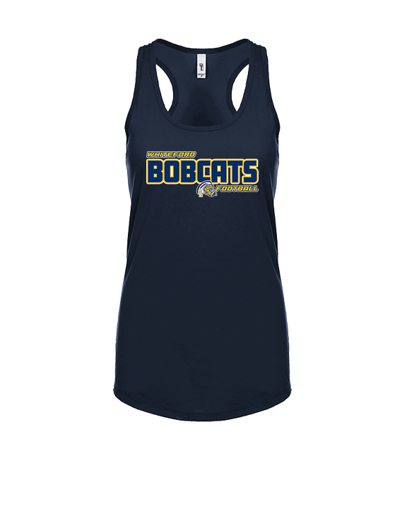 Whiteford HS Football Bold - Womens Tank Top