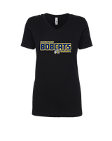 Whiteford HS Football Bold - Womens Vneck