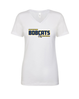 Whiteford HS Football Bold - Womens Vneck