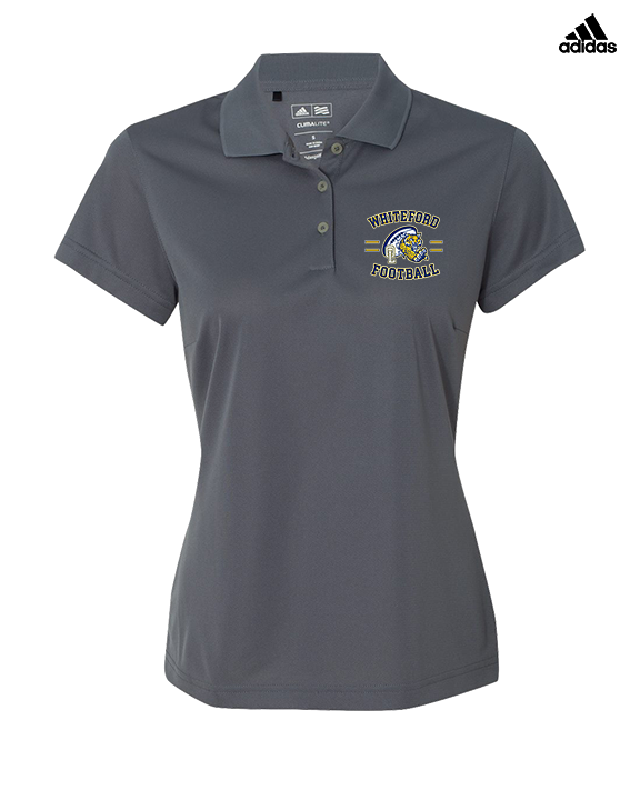 Whiteford HS Football Curve - Adidas Womens Polo